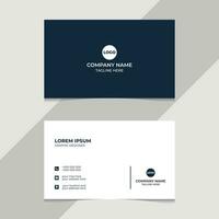 Professional business card design for your business vector