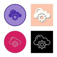 Cloud Computing Vector Icon