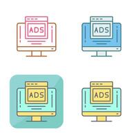 Digital Advertising Vector Icon