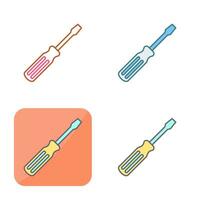 Screw driver Vector Icon