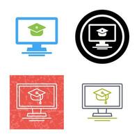 Online Course Vector Icon