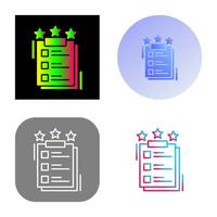Project Features Vector Icon