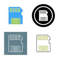 Memory Card Vector Icon