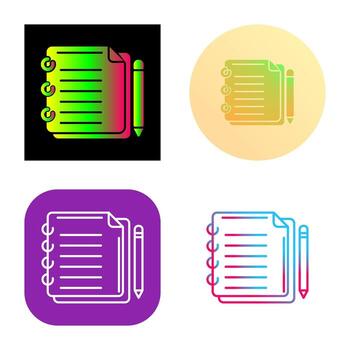 Write Vector Icon
