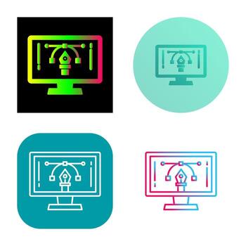 Elearning Vector Icon