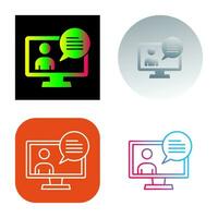 Conversation Vector Icon