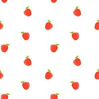 Apple vector seamless pattern, background, wallpaper, print, textile, fabric, wrapping paper, packaging design