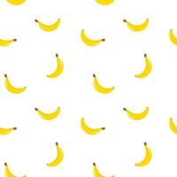 Bananas vector seamless pattern, background, wallpaper, print, textile, fabric, wrapping paper, packaging design