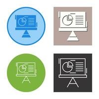Pie Chart Vector Icon