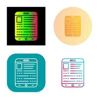 Ebook Vector Icon