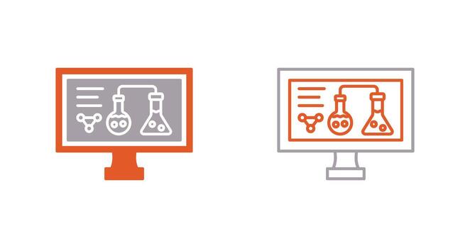 icono de vector de experimento