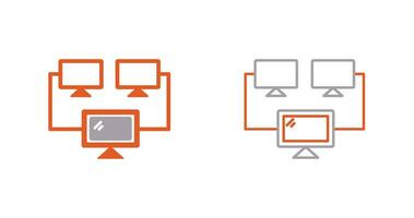 Connected Systems Vector Icon