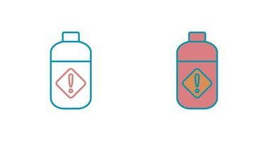 Pesticide Bottle Vector Icon