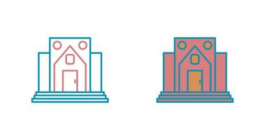 Museum Building Vector Icon