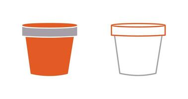 Plant Pot Vector Icon