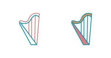 Harp Vector Icon