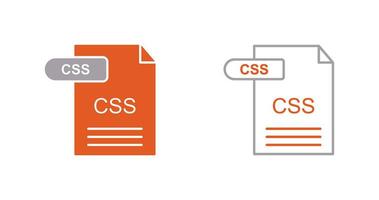 icono de vector de css