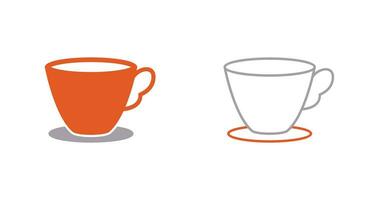 icono de vector de taza de té