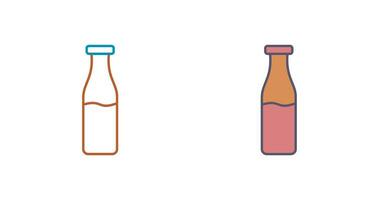 Milk Bottle Vector Icon