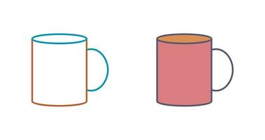 icono de vector de taza de café