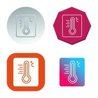 Thermometer Vector Icon