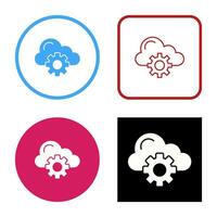 Cloud Computing Vector Icon