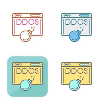 Ddos Attack Vector Icon