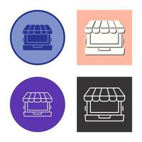 Online Shopping Vector Icon