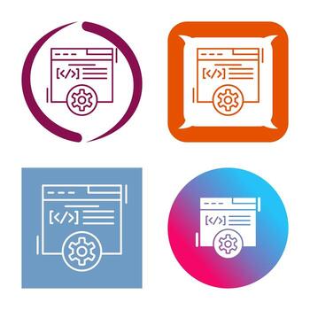 Web Development Vector Icon