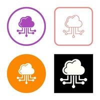 Cloud Computing Vector Icon