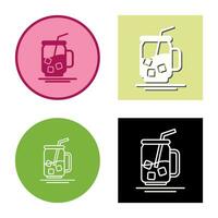 Iced Tea Vector Icon