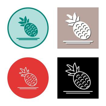 Pineapple Vector Icon