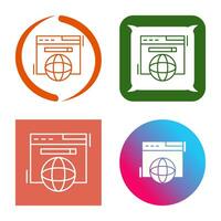 Browser Vector Icon