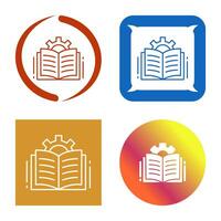 Open Book Vector Icon