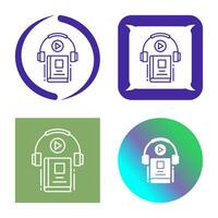 Audio Book Vector Icon