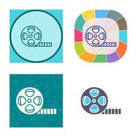 Film Reel Vector Icon