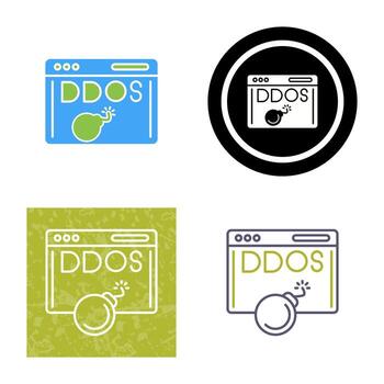Ddos Attack Vector Icon