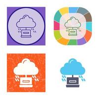 Cloud Computing Vector Icon