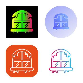 icono de vector de ventana