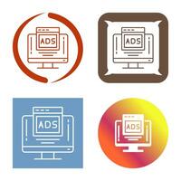 Digital Advertising Vector Icon