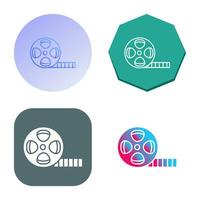 Film Reel Vector Icon