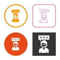 Client Service Vector Icon