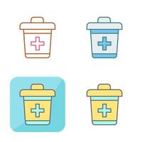 Dustbin Vector Icon