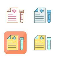 Blood Test Vector Icon