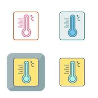 Thermometer Vector Icon