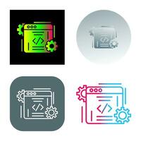 Coding Vector Icon