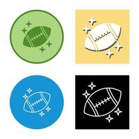 icono de vector de rugby