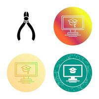 Online Course Vector Icon