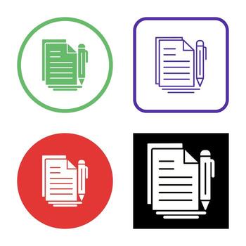 Document Vector Icon