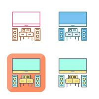 Home Theater Vector Icon